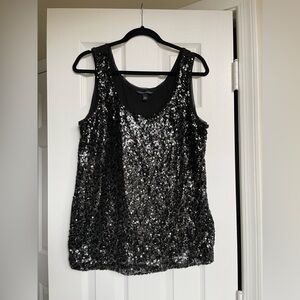 Banana Republic Sequin Tank Top